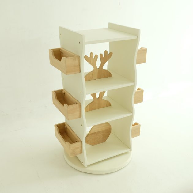 RORY Rotating Bookshelf for Kids (Standard Size) - Image 6