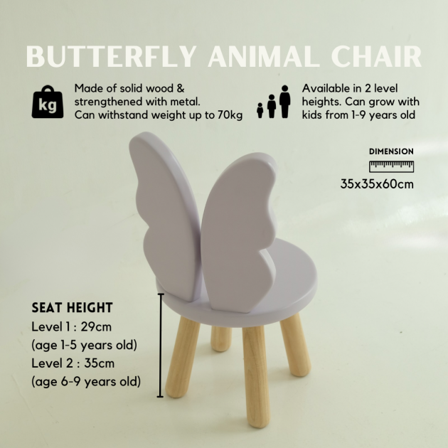 Butterfly Kids Animal Chair - Image 6