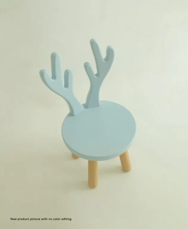 Deer Kids Animal Chair_Baby Blue