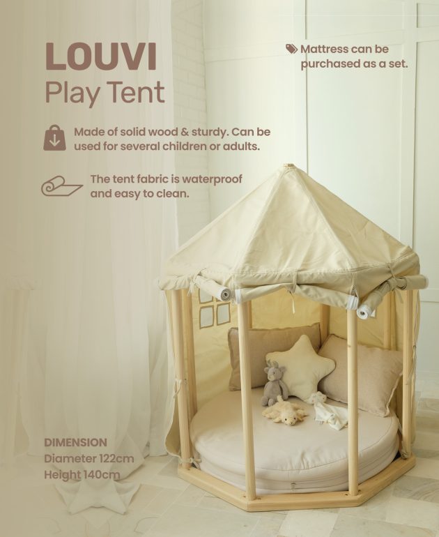 LOUVI Kids Play Tent - Image 3