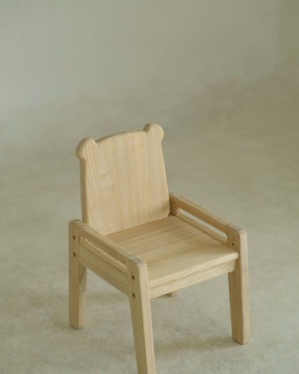 GROO Grow-With-Me Chair - Natural, Bear
